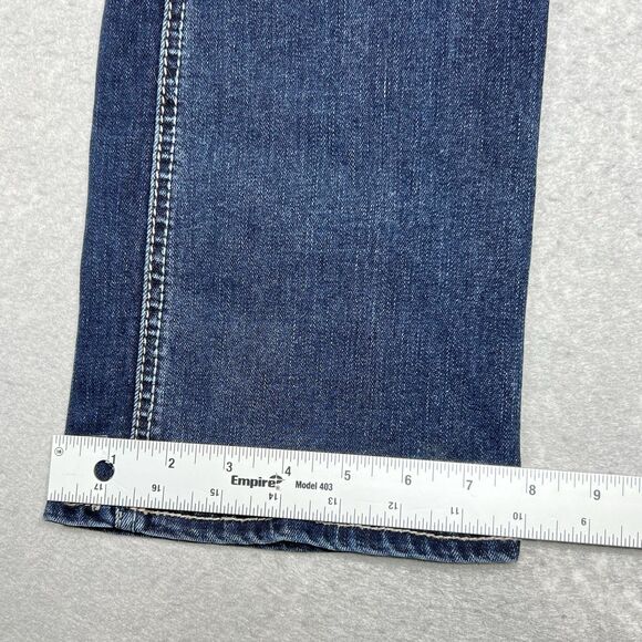 Silver Jeans Co. Women's Size W25/L31 Suki Slim Boot Cut Dark Wash Denim Jeans - Picture 8 of 13